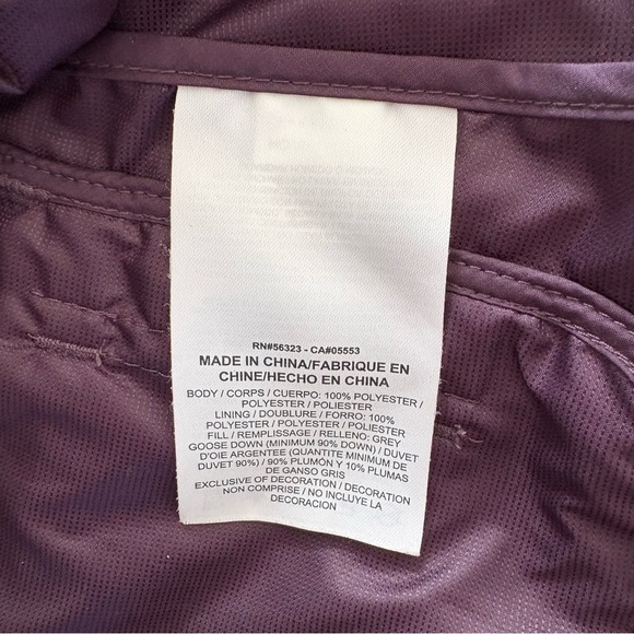 Nike Aeroloft 800 Running Vest Noble Purple Goose Down XS Gorpcore Packable Puff - Picture 7 of 9